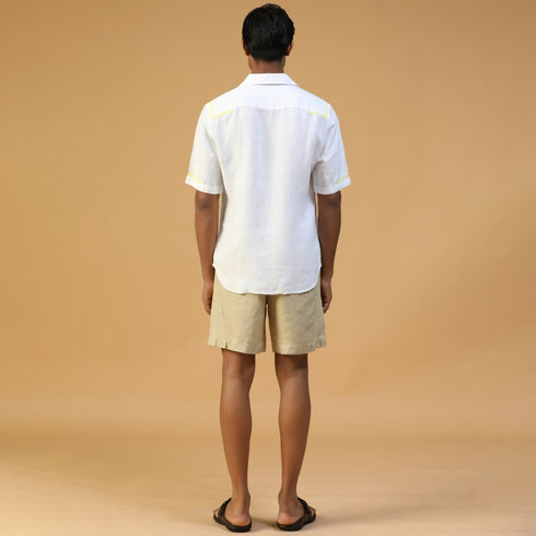 Palm Resort collar shirt
